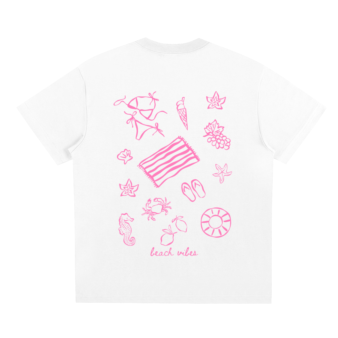 Multicolor The Palms T-shirt