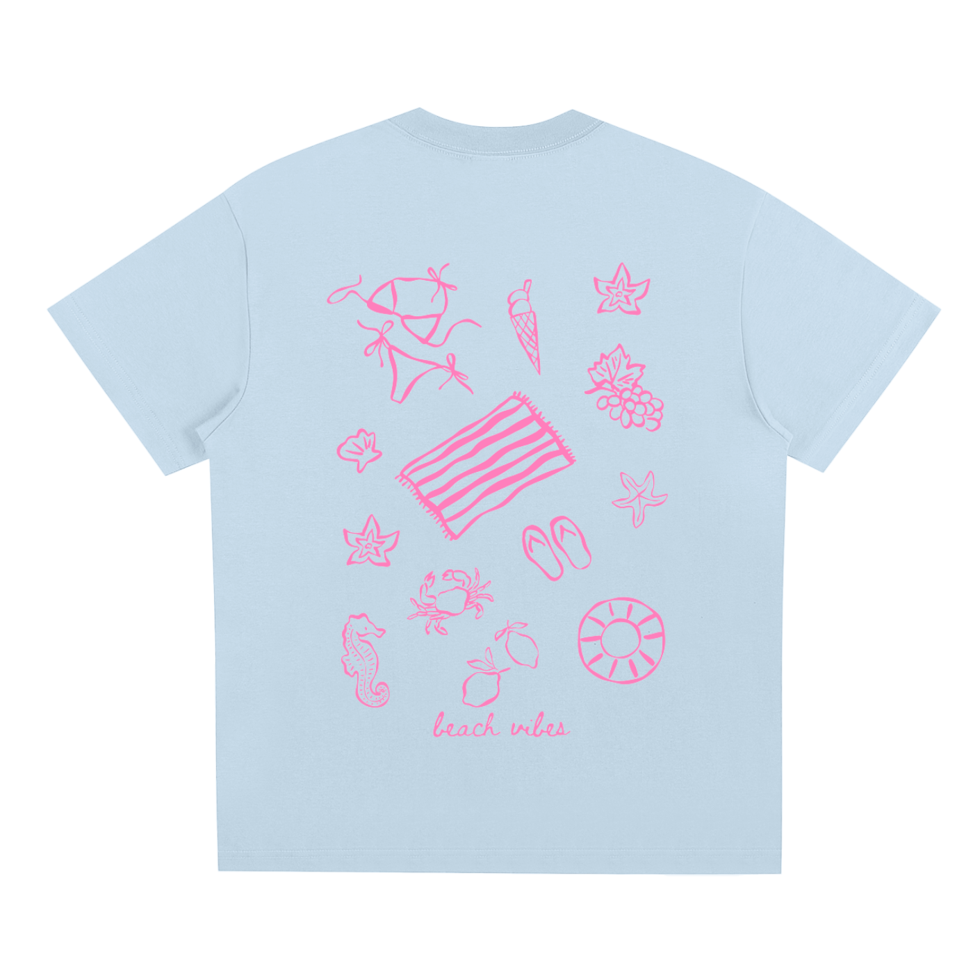 Multicolor The Palms T-shirt