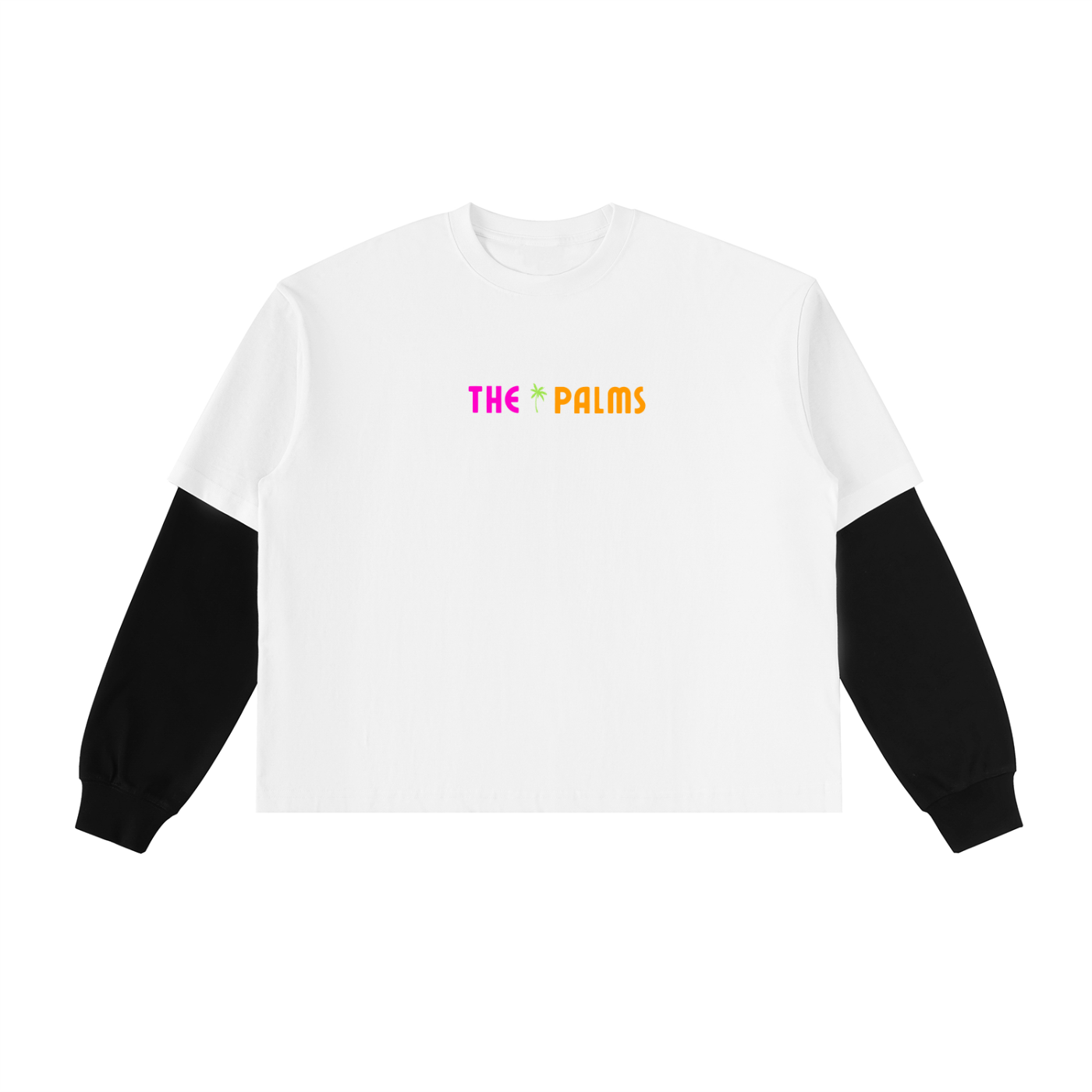 Multicolor The Palms LongSleeved T-Shirt