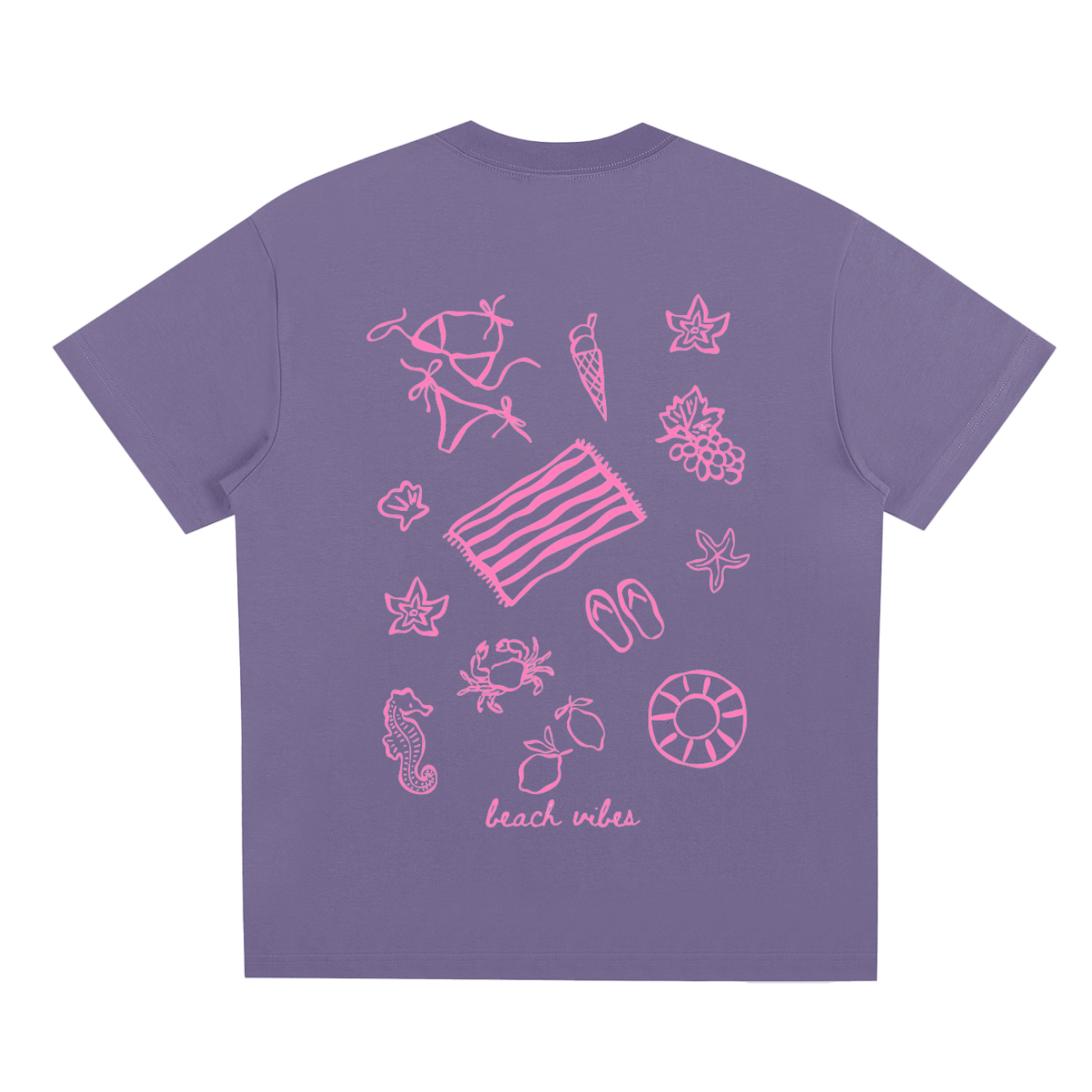 Multicolor The Palms T-shirt