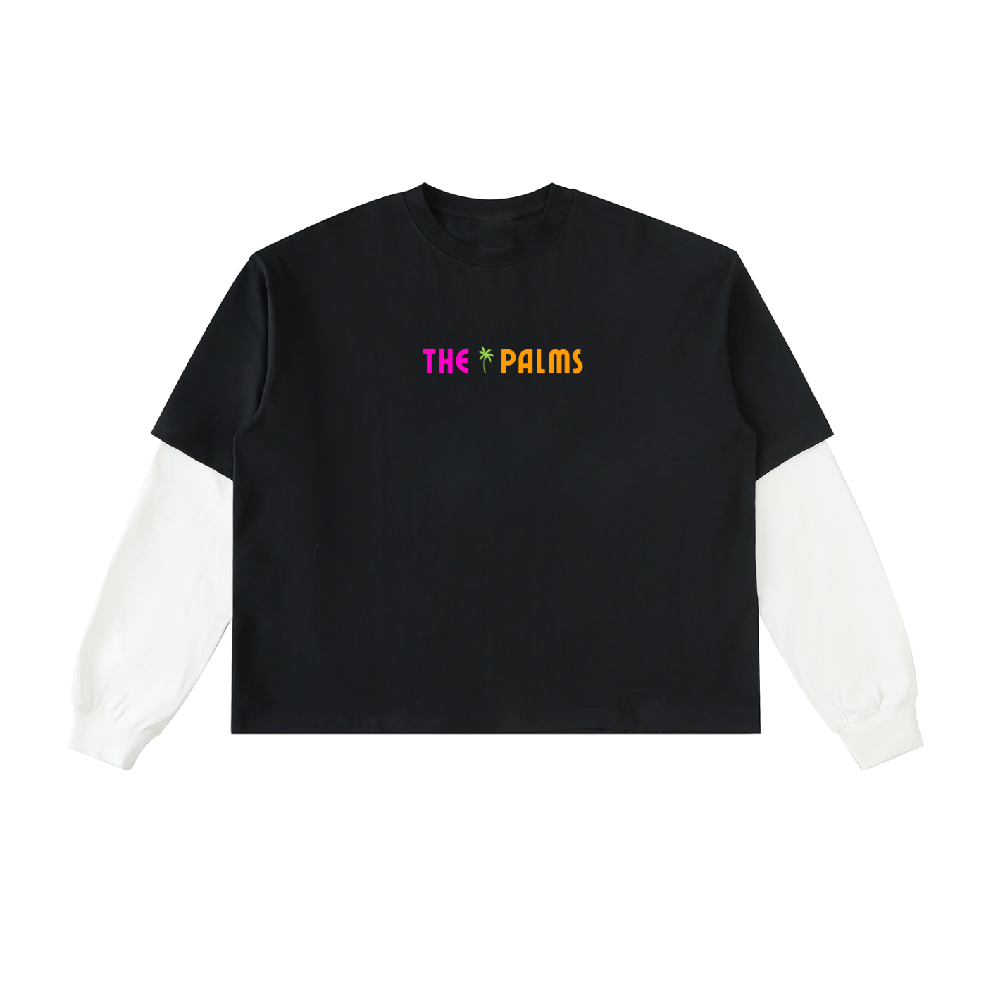 Multicolor The Palms LongSleeved T-Shirt